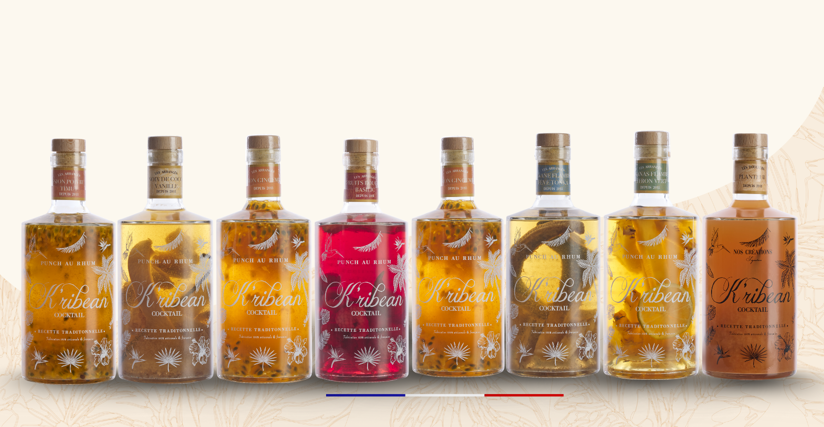 rhums arrangés k'ribean cocktail