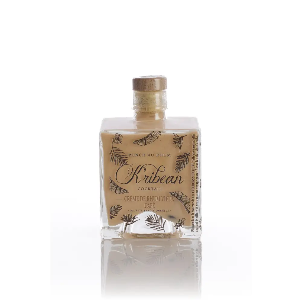 Crème de rhum vieux café par K’ribean Cocktail - 25cl