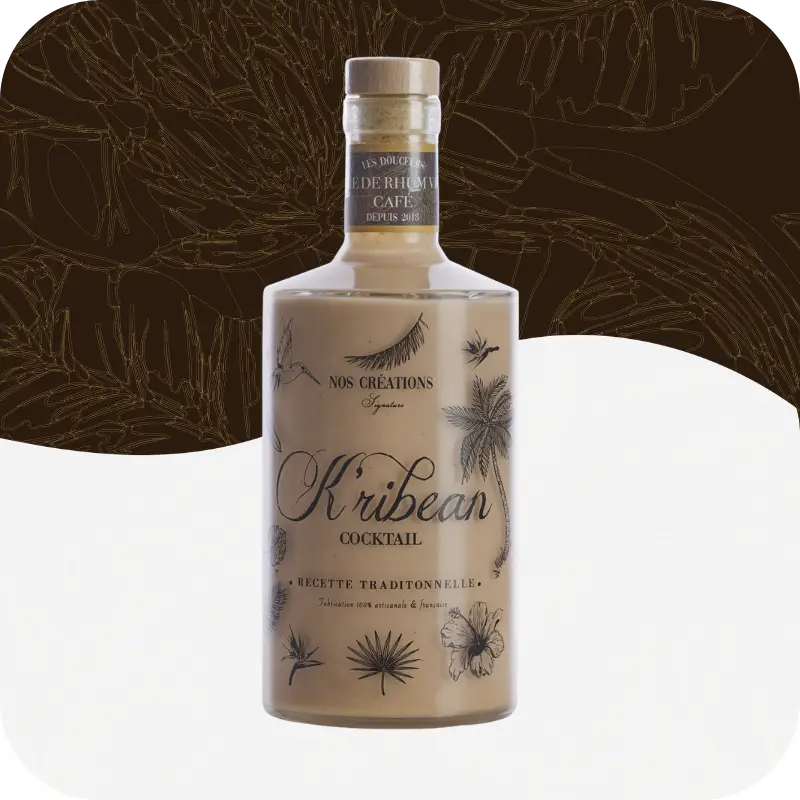 Crème de rhum vieux café par K’ribean Cocktail
