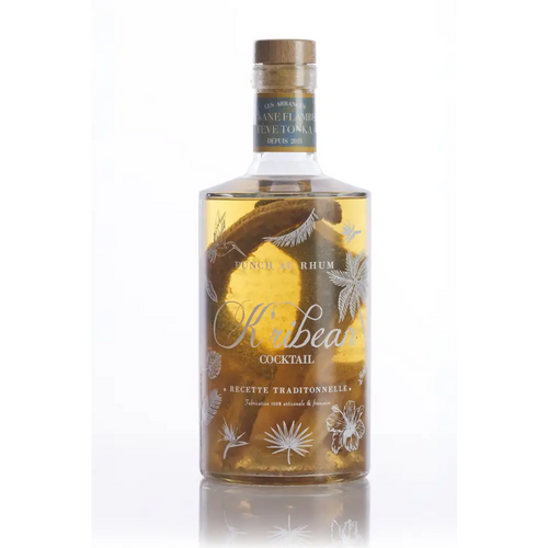Punch au rhum banane flambée fève tonka (rhum arrangé) - 70cl - Rhum