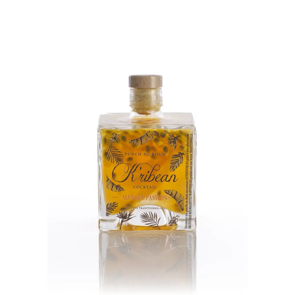 Punch au rhum mangue passion (rhum arrangé) - 25cl