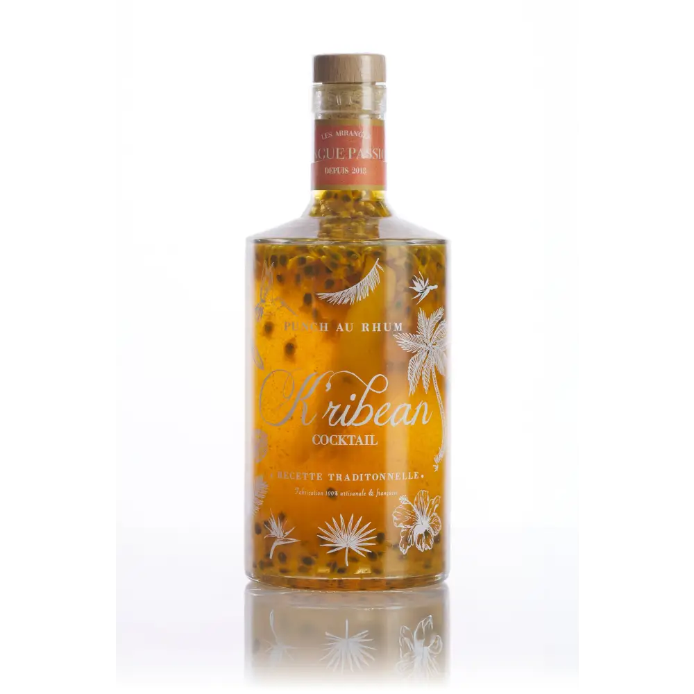 Punch au rhum mangue passion (rhum arrangé) - 70cl